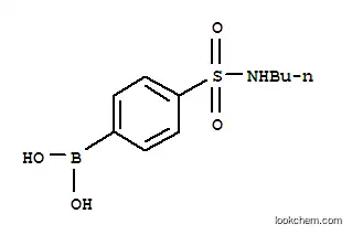 Molecular Structure of 850589-32-1 (4-(N-BUTYLSULPHONAMIDO)BENZENEBORONIC ACID)