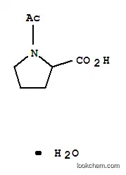 Molecular Structure of 852228-03-6 (1-ACETYL-2-PYRROLIDINECARBOXYLIC ACID HYDRATE)