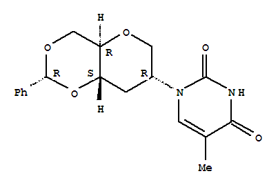 1,5-Anhydro-4,6-O-benzylidene-2,3-dideoxy-2-[uracil-1-yl]-D-glucitol