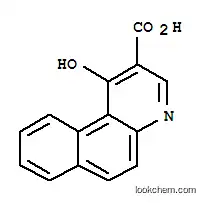 Molecular Structure of 854047-42-0 (Benzo[f]quinoline-2-carboxylic acid, 1-hydroxy- (5CI))