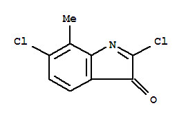 3H-PSEUDOINDOL-3-ONE,2,6-DICHLORO-7-METHYL-