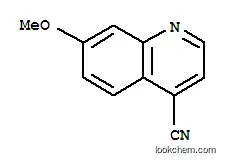 Molecular Structure of 861620-90-8 (Cinchoninonitrile,  7-methoxy-  (2CI))