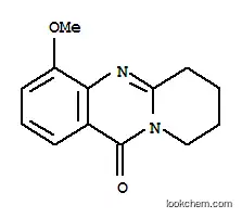 Molecular Structure of 862080-80-6 (11H-Pyrido[2,1-b]quinazolin-11-one,  6,7,8,9-tetrahydro-4-methoxy-)