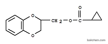 Cyclopropanecarboxylic  acid,  (2,3-dihydro-1,4-benzodioxin-2-yl)methyl  ester