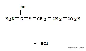 Molecular Structure of 871-62-5 (3-(amidinothio)propionic acid hydrochloride)