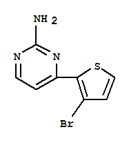 4-(3-Bromo-2-thienyl)-2-pyrimidinamine 886360-54-9