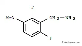 Molecular Structure of 886498-50-6 (2,6-DIFLUORO-3-METHOXYBENZYLAMINE)