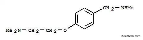 Molecular Structure of 886851-38-3 (N,N-DIMETHYL-2-[4-[(METHYLAMINO)METHYL]PHENOXY]ETHANAMINE)
