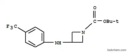 Molecular Structure of 887580-36-1 (1-BOC-3-(4-TRIFLUOROMETHYL-PHENYLAMINO)-AZETIDINE)
