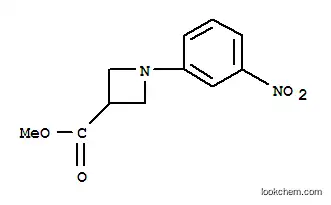 Molecular Structure of 887596-02-3 (1-(3-NITRO-PHENYL)-AZETIDINE-3-CARBOXYLIC ACID METHYL ESTER)
