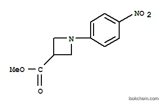 Molecular Structure of 887596-04-5 (1-(4-NITRO-PHENYL)-AZETIDINE-3-CARBOXYLIC ACID METHYL ESTER)