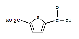 2-Thiophenecarboxylicacid,5-(chloroformyl)-(7CI)