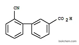 Molecular Structure of 893736-75-9 (3-(2-Cyanophenyl)benzoic acid)