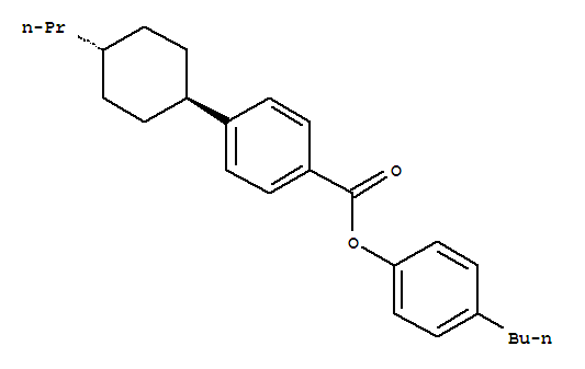 Benzoic acid,4-(trans-4-propylcyclohexyl)-, 4-butylphenyl ester