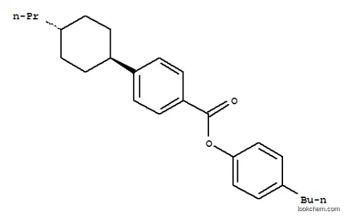 Molecular Structure of 90937-40-9 (4-Butylphenyl-4'-Trans-Propylcyclohexylbenzoate)
