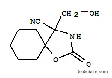 1-Oxa-3-azaspiro[4.5]decane-4-carbonitrile,4-(hydroxymethyl)-2-oxo-(7CI)