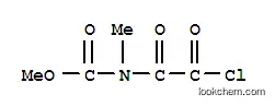 Molecular Structure of 93768-59-3 (Carbamic  acid,  (chlorooxoacetyl)methyl-,  methyl  ester  (9CI))