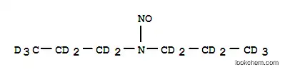 Molecular Structure of 93951-96-3 (N-NITROSODI-N-PROPYL-D14-AMINE)