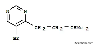 Molecular Structure of 951884-42-7 (5-Bromo-4-isopentylpyrimidine)