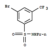N-Propyl3-bromo-5-trifluoromethylbenzenesulfonamide