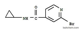 Molecular Structure of 951885-74-8 (N-cyclopropyl 2-bromo-4-pyridinecarboxamide)