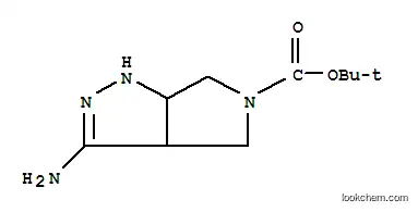 Molecular Structure of 952182-06-8 (tert-butyl 3-amino-3a,4,6,6a-tetrahydropyrrolo[3,4-c]pyrazole-5(1H)-carboxylate)