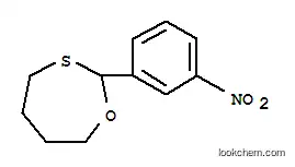 Molecular Structure of 954236-28-3 (2-(3-Nitro-phenyl)-[1,3]oxathiepane)