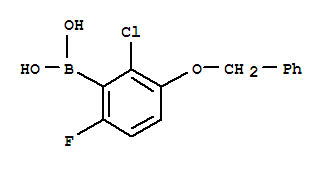 Boronic acid,B-[2-chloro-6-fluoro-3-(phenylmethoxy)phenyl]-