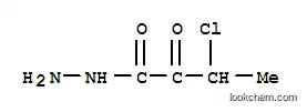 Molecular Structure of 98070-34-9 (Butanoic  acid,  3-chloro-2-oxo-,  hydrazide)