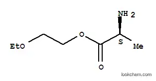 Molecular Structure of 98092-29-6 (L-Alanine, 2-ethoxyethyl ester (9CI))