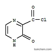 Molecular Structure of 98136-34-6 (Pyrazinoyl chloride, 3-hydroxy- (6CI))