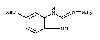2H-BENZO[D]IMIDAZOL-2-ONE,1,3-DIHYDRO-5-METHOXY-,HYDRAZONE