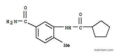 Molecular Structure of 435291-04-6 (Benzamide, 3-[(cyclopentylcarbonyl)amino]-4-methyl- (9CI))