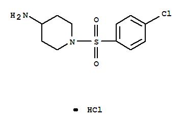 1-(4-CHLORO-BENZENESULFONYL)-PIPERIDIN-4-YLAMINE HYDROCHLORIDE