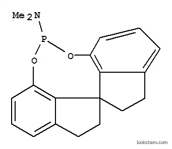 Molecular Structure of 443965-10-4 ((11AR)-(+)-10,11,12,13-TETRAHYDRODIINDENO[7,1-DE:1',7'-FG][1,3,2]DIOXAPHOSPHOCIN-5-DIMETHYLAMINE)