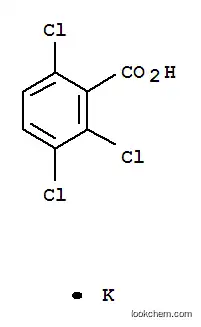 Molecular Structure of 4559-30-2 (potassium 2,3,6-trichlorobenzoate)
