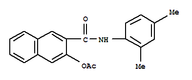 2-Naphthalenecarboxamide,3-(acetyloxy)-N-(2,4-dimethylphenyl)-