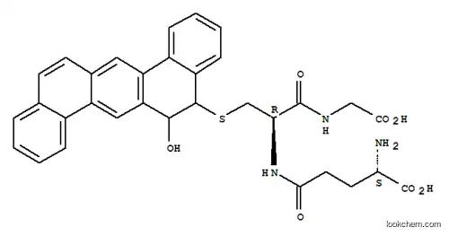 Molecular Structure of 4626-98-6 (N-[(1S)-4-amino-1-carboxy-4-oxobutyl]-S-(6-hydroxy-5,6-dihydrobenzo[k]tetraphen-5-yl)cysteinylglycine)