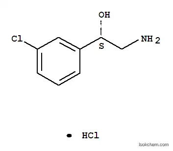 Molecular Structure of 469887-83-0 ((S)-2-Amino-1-(3-chlorophenyl)ethanol hydrochloride)