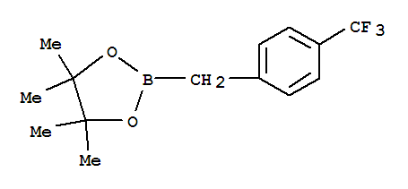 4，4，5，5-Tetramethyl-2-(4-(trifluoromethyl)benzyl)-1，3，2-dioxaborolane