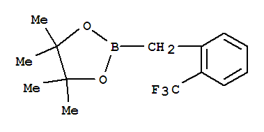 4,4,5,5-Tetramethyl-2-(2-(trifluoromethyl)benzyl)-1,3,2-dioxaborolane 475250-54-5