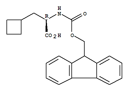 (R)-2-(((9H-FLUOREN-9-YL)METHOXY)CARBONYLAMINO)-3-CYCLOBUTYLPROPANOIC ACIDCAS