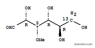 Molecular Structure of 478529-34-9 (3-O-METHYL-D-[6-13C]GLUCOSE)