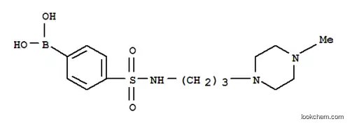 Molecular Structure of 486422-69-9 (4-(4-MORPHOLINYLSULFONYL)PHENYLBORONIC ACID)