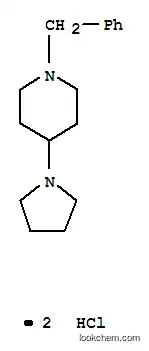 Molecular Structure of 4983-38-4 (1-benzyl-4-pyrrolidin-1-ylpiperidine, dihydrochloride)