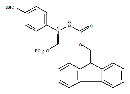 (S)-3-((((9H-Fluoren-9-yl)methoxy)carbonyl)amino)-3-(4-methoxyphenyl)propanoic acid