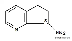 Molecular Structure of 502612-54-6 (5H-Cyclopenta[b]pyridin-7-amine,6,7-dihydro-,(7S)-(9CI))