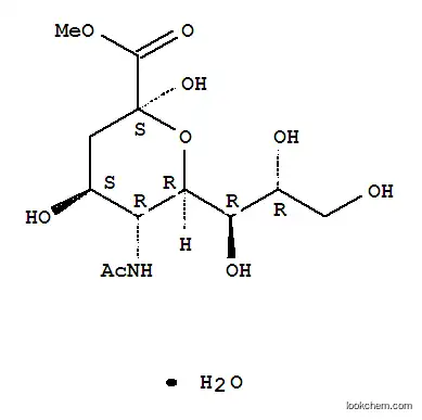 Molecular Structure of 50998-13-5 (N-Acetylneuraminic acid methyl ester)