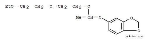 Molecular Structure of 51-14-9 (5-[1-[2-(2-ethoxyethoxy)ethoxy]ethoxy]benzo[1,3]dioxole)