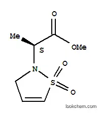 Molecular Structure of 515130-03-7 (2(3H)-ISOTHIAZOLEACETIC ACID, ALPHA-METHYL-, METHYL ESTER, 1,1-DIOXIDE, (ALPHAS))